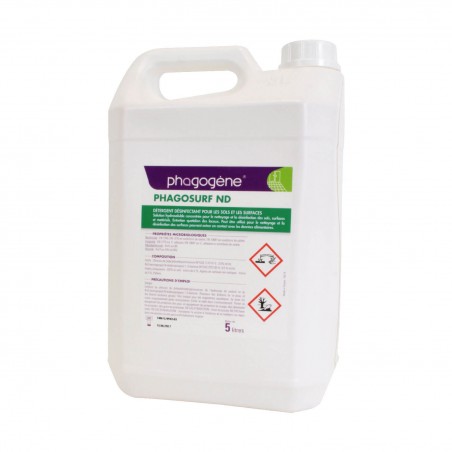 PHAGOSURF ND 5 Litres - Détergent désinfectant