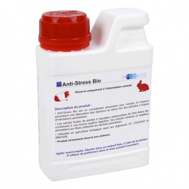 Anti-Stress Bio - oiseaux et rongeurs 250 mL