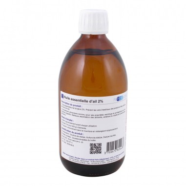 Ail Huile essentielle  2% - Allium Sativum L - 500 ml