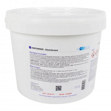 ANIPOWDER - Désinfectant bactéricide virucide en poudre 5 kg