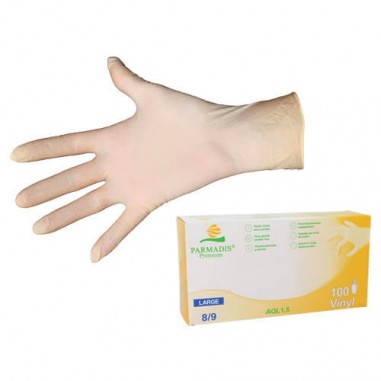 Gants jetables vinyle x100 Taille L - Copyright Alp'Osmose - 007066