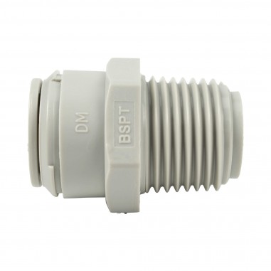 Union simple mâle push in