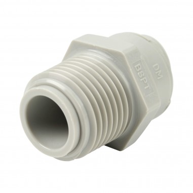 Union simple mâle push in