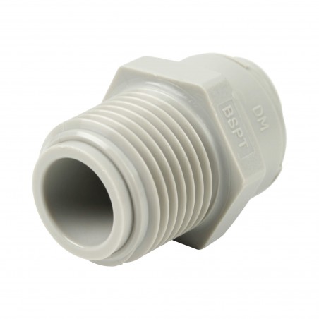 Union simple mâle push in