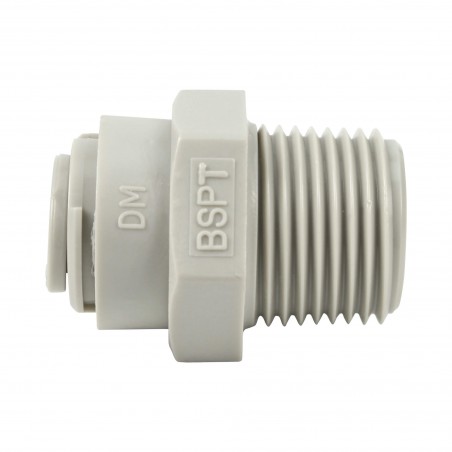 Union simple mâle push in