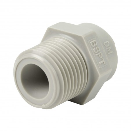 Union simple mâle push in