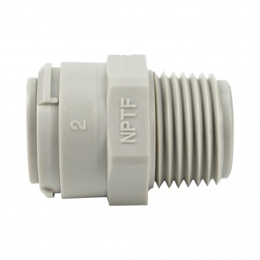 Union simple mâle push in