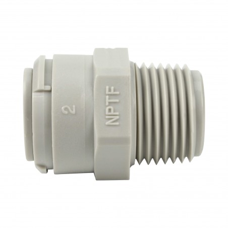 Union simple mâle push in