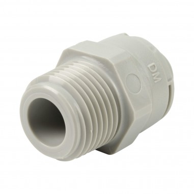Union simple mâle push in