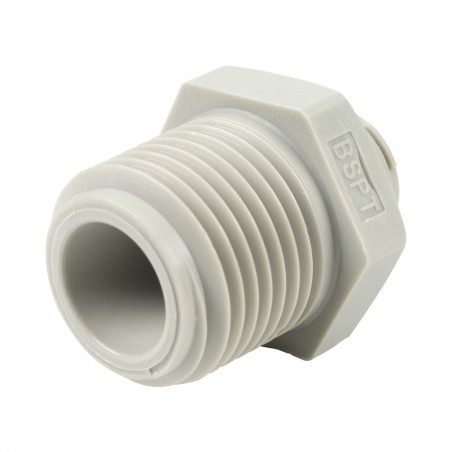 Union simple mâle push in