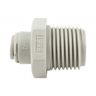 Union simple mâle push in