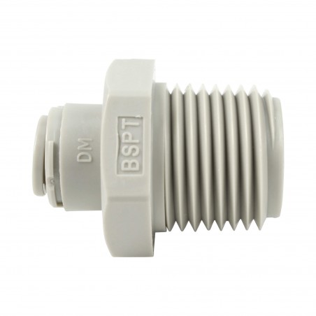 Union simple mâle push in