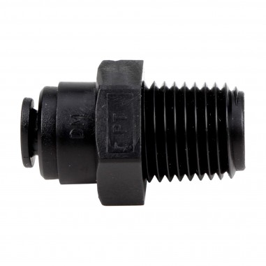 Union simple mâle push in