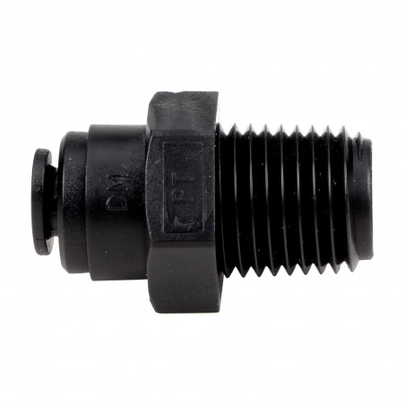 Union simple mâle push in