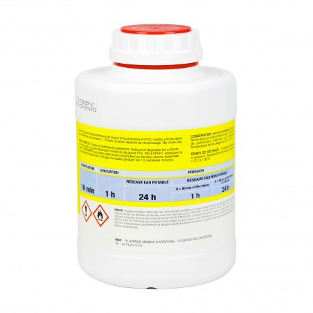 Colle PVC pression