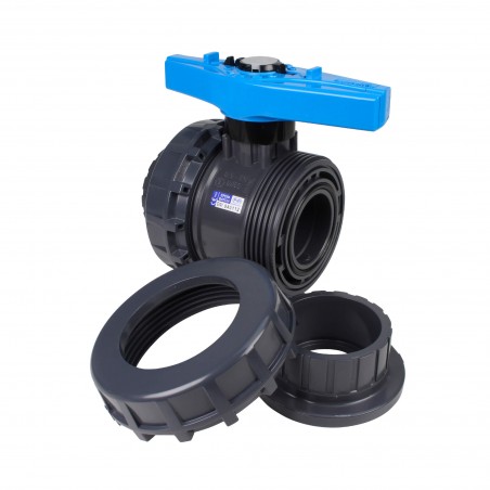 Vanne piscine à coller