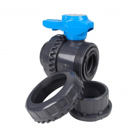 Vanne piscine à coller