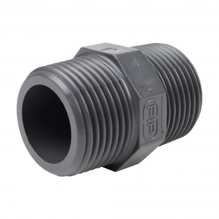 Mamelon double fileté