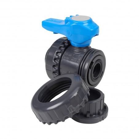 Vanne piscine à coller