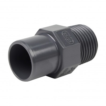 Embout mixte fileté mâle