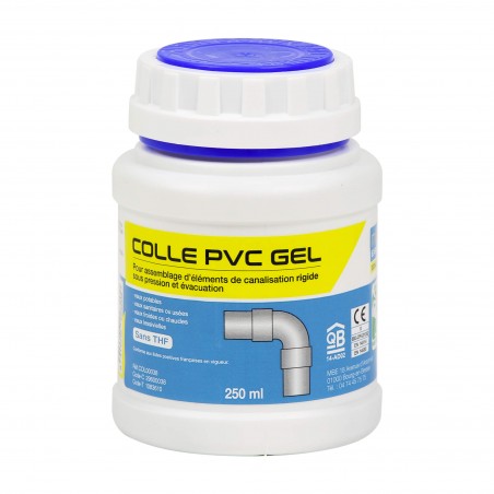 Colle PVC pression